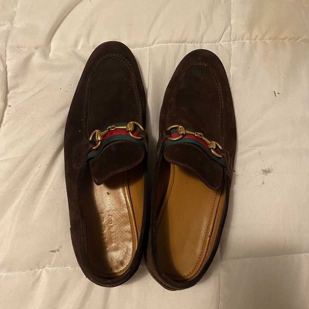 Gucci loafers (brown)